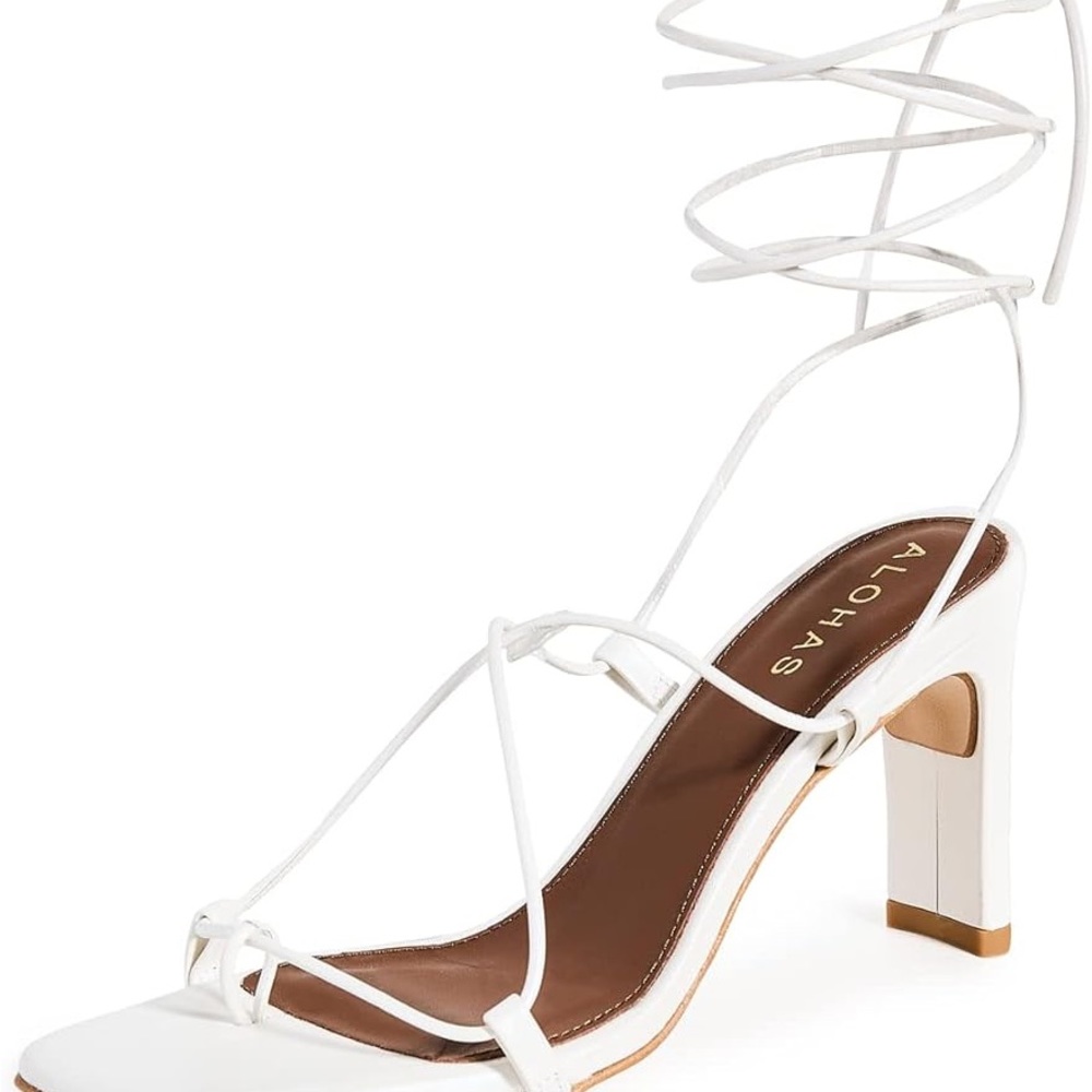 NWT ALOHAS Bellini sandal in Pearl